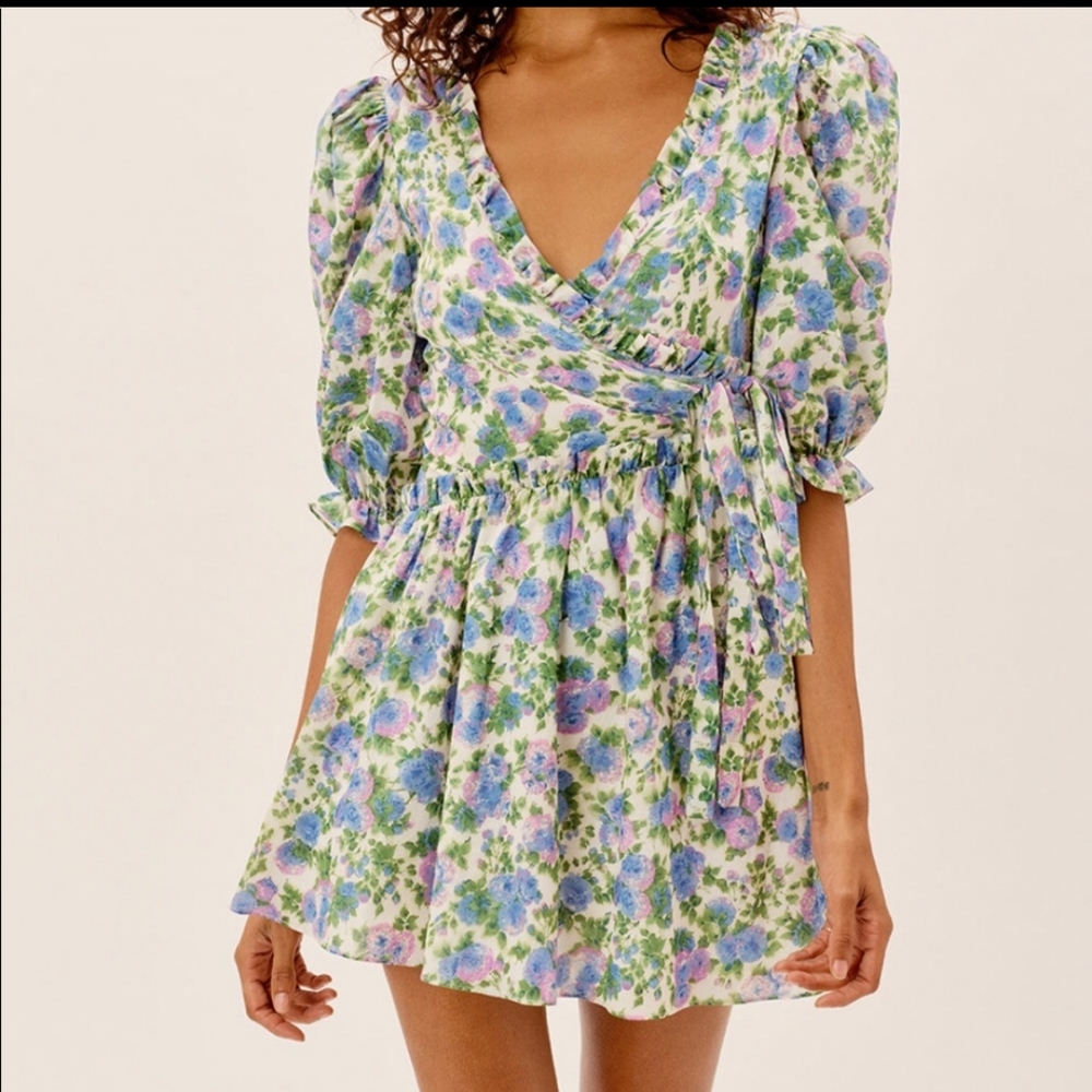 For Love and Lemons Bridget Mini Dress